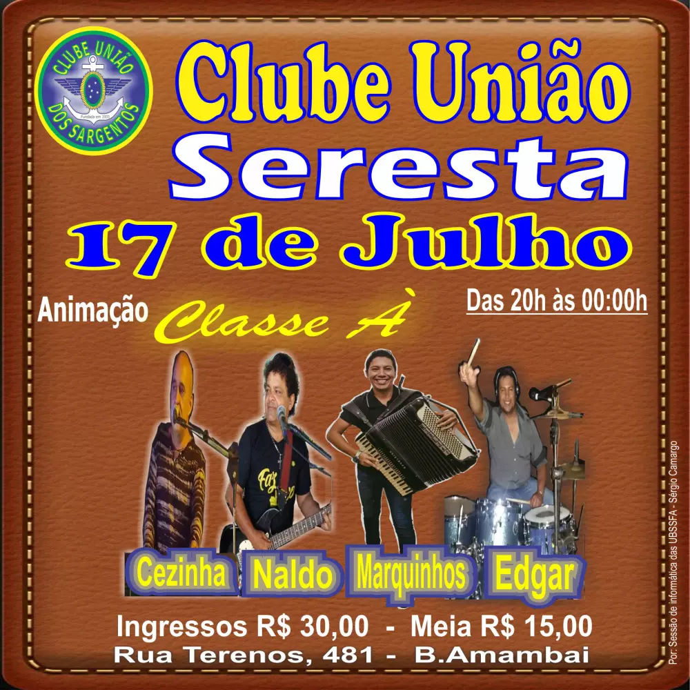 Seresta do Clube União 17/07/2024